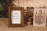 Cornice fotografica 10x15 cm - oro - resina artificiale - rettangolare - verticale/orizzontale