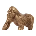 Gorilla-beeld - messing - 11,5 cm