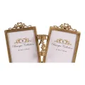 Cornice fotografica collage - 21 cm - oro - ottone - verticale