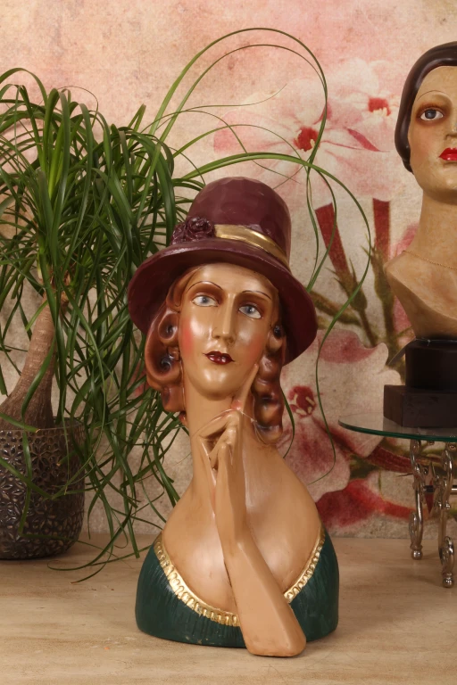 Busto donna - marrone - 44,5 cm