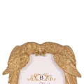 Cornice per foto Pappagalli - 13x18 cm - oro - resina artificiale - da tavolo