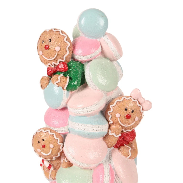 Torta decorativa - rosa - 27 cm - resina artificiale