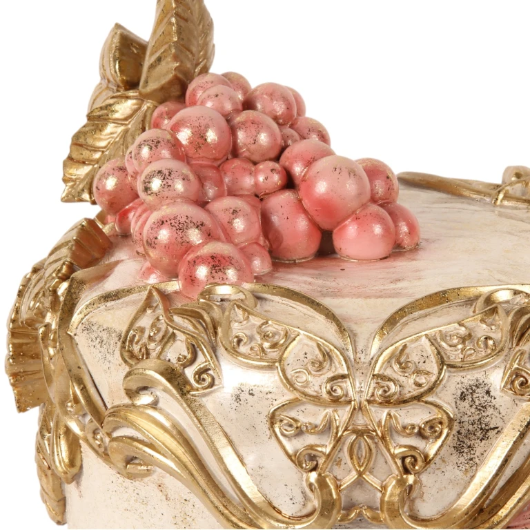 Torta decorativa - rosa - 30 cm - resina artificiale