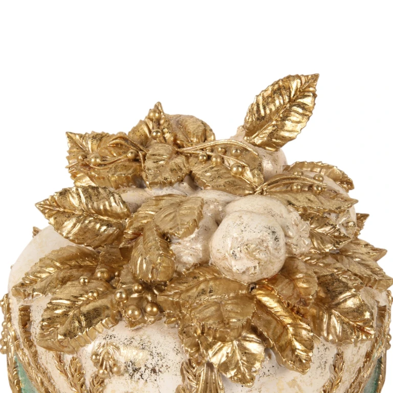 Torta decorativa - blu - 24 cm - resina artificiale