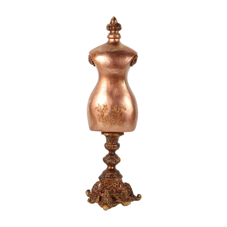 Busto manichino torso - oro - 41 cm - 1 pezzo