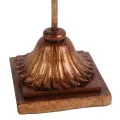 Fleur-de-lis op voet - goud - 38 cm - kunsthars