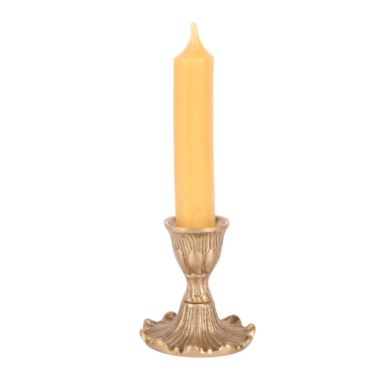 Candelabro - oro - 7 cm - ottone