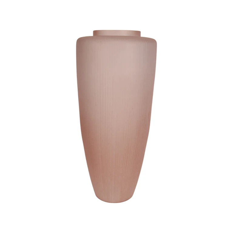 Vaso Clay - 72 cm - rosa - vetro