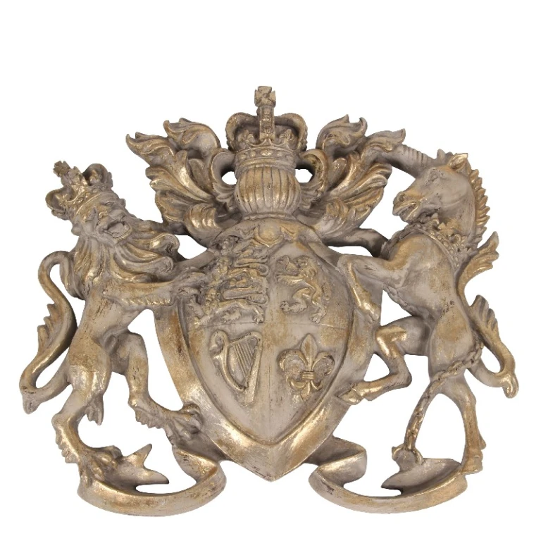Placca da parete - beige/marrone - 38 cm - resina artificiale