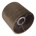 Lampenkap cilinder - 15 cm - groen - stof