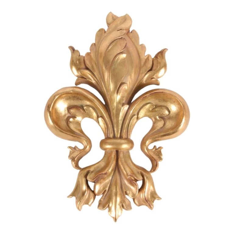 Ornamento da parete - oro - 33 cm - resina artificiale