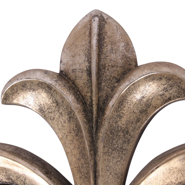 Ornamento da parete - argento - 46,5 cm - resina artificiale