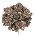 Ornamento da parete Fiore - argento - 25,5 cm - resina sintetica
