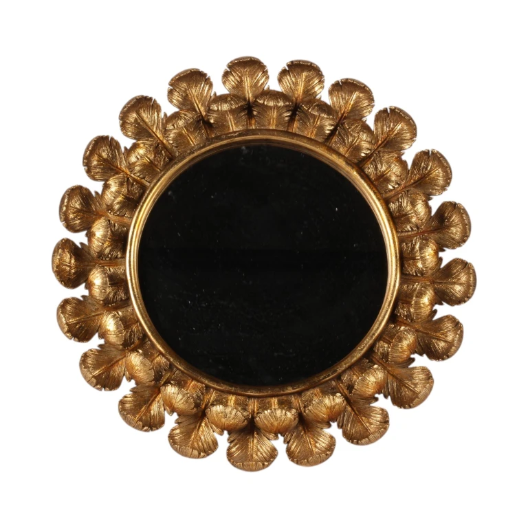 Specchio da parete antico - oro - 40 cm - 1 pezzo