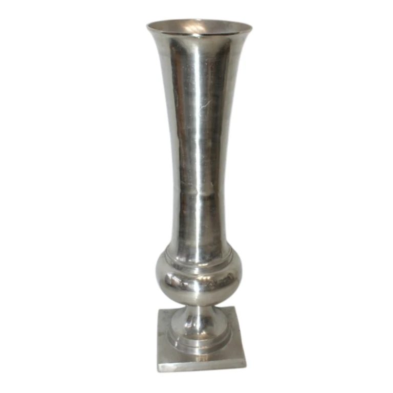 Vaso - 123 cm - argento - alluminio