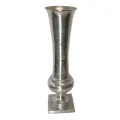 Vaso - 123 cm - argento - alluminio