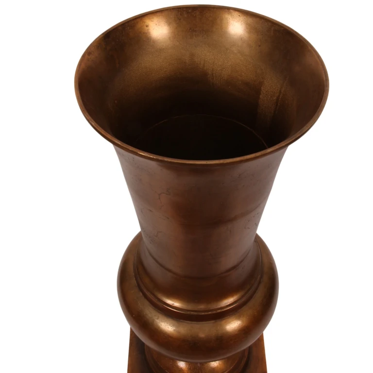 Vaso - 86 cm - bronzo antico - alluminio