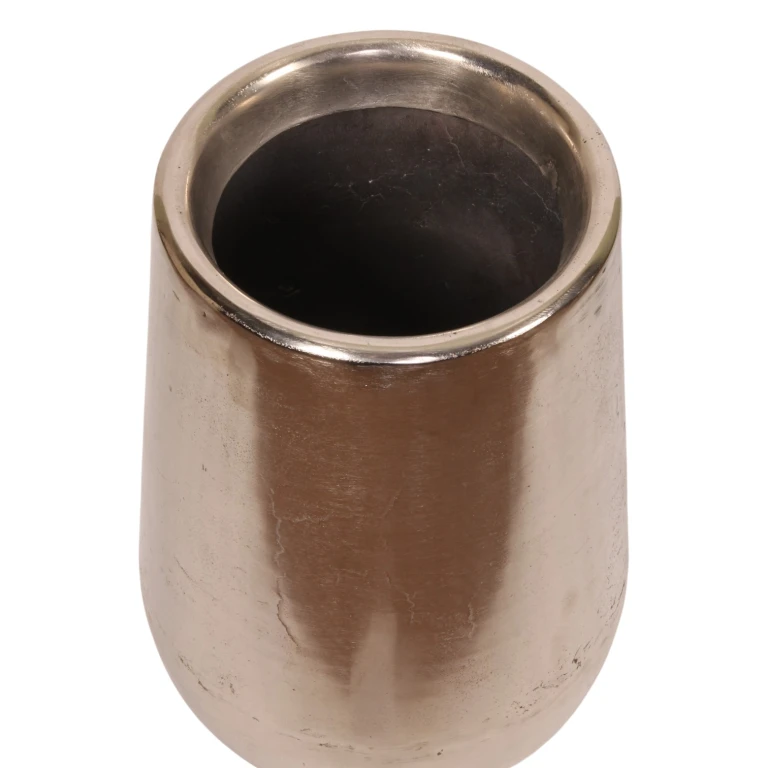 Vaso da fiori in stile olandese 45 cm - Argento - Alluminio