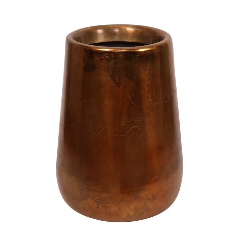 Vaso da fiori in stile olandese 45 cm - Bronzo antico - Alluminio