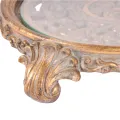 Taartplateau 29 cm - goud - kunsthars