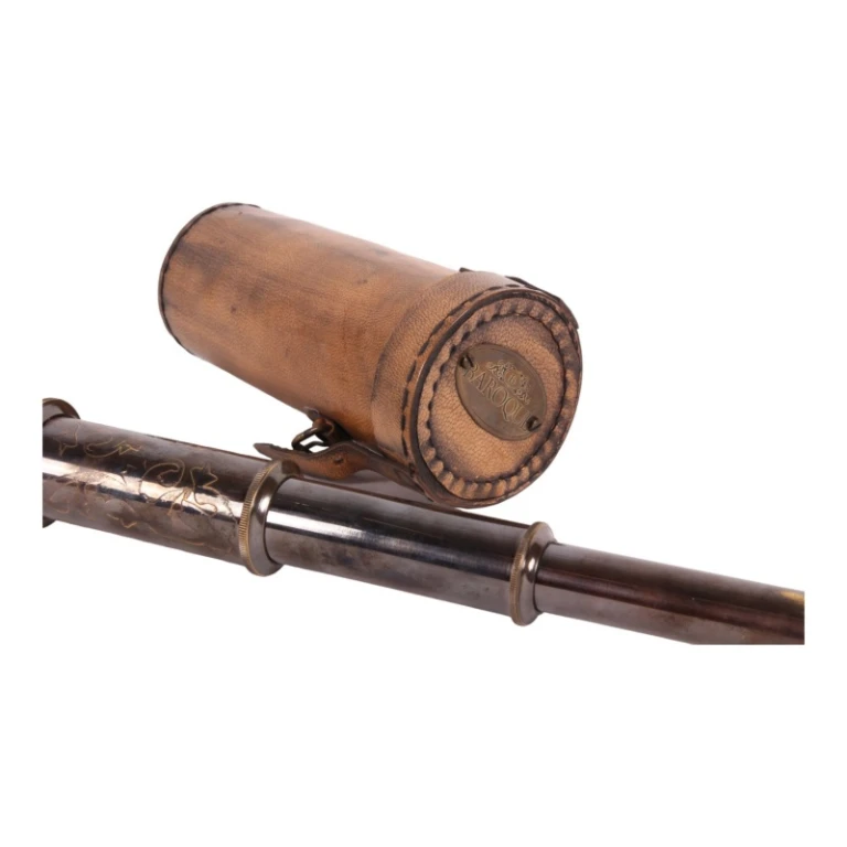 Telescopio - legno e ottone - 40 cm