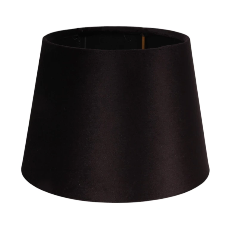 Parabrezza rotonda - 20 cm - nera - velluto