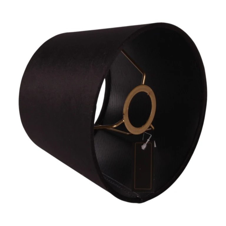 Parabrezza rotonda - 20 cm - nera - velluto