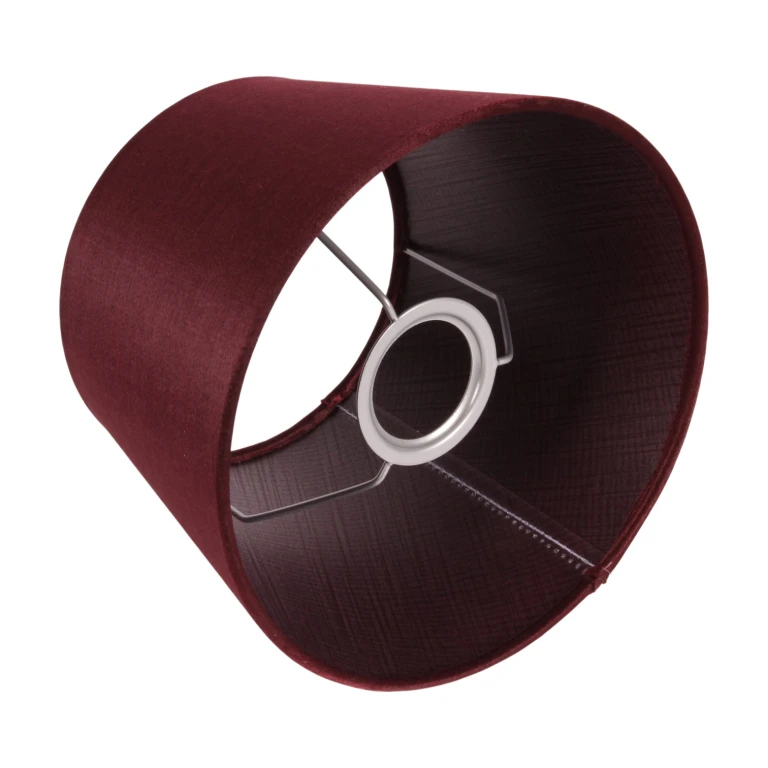 Parabrezza - Rotondo - 20 cm - Rosso - Tessuto