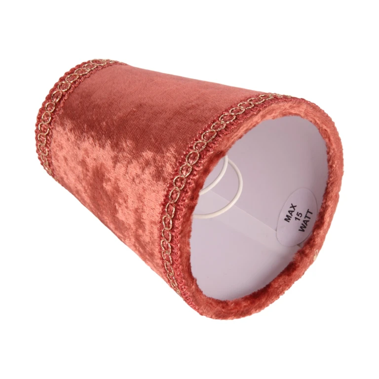 Parabrezza - 9 cm - rosso - tessuto