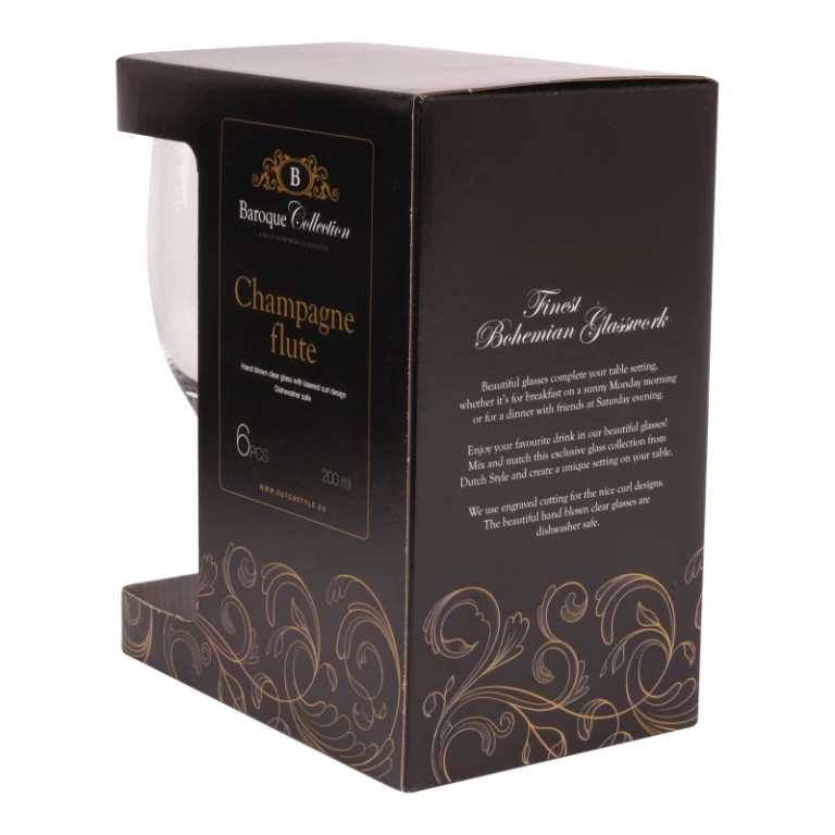 Bicchiere di champagne trasparente - 180 ml - 1 pezzo