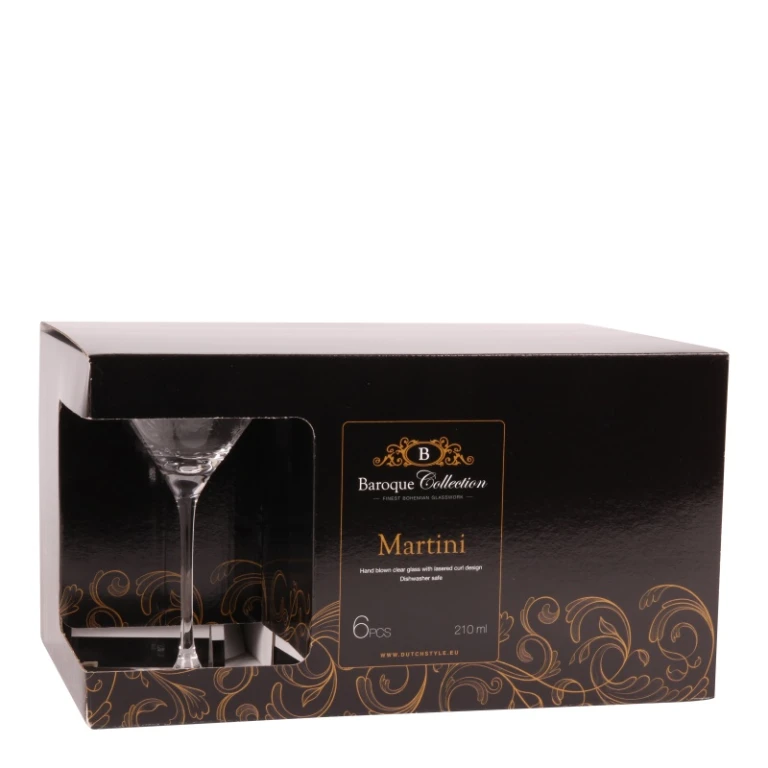 Bicchiere da Martini trasparente - 210 ml