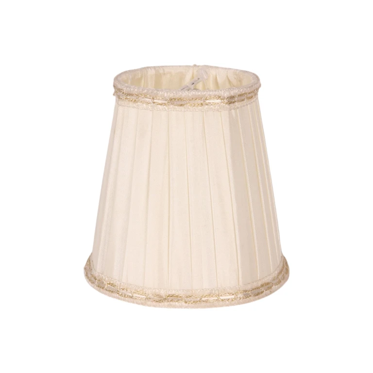 Parabrezza Victorian Clip-On - 12 cm - colore crema - tessuto