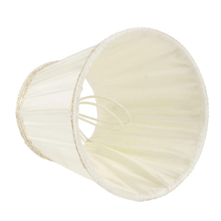 Parabrezza Victorian Clip-On - 12 cm - colore crema - tessuto
